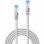 Netzwerkkabel Lindy Cat6a U/UTP 7,5 m Grau