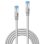 Cable de red Lindy Cat6a U/UTP 2 metros Gris
