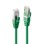 Netzwerkkabel Lindy Cat6a S/FTP 1,5 m Grün