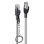 Cavo di rete Lindy Cat6a S/FTP 20 m Grigio