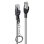 Cavo di rete Lindy Cat6a S/FTP 20 m Grigio