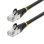 Netzwerkkabel Ethernet CAT6a StarTech.com 1,5 m Schwarz LSZH 10GbE PoE++ S/FTP