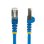 Netzwerkkabel Ethernet CAT6a StarTech.com 1,5 m Blau LSZH 10GbE PoE++ 100W S/FTP