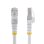 Cavo di Rete CAT6a StarTech.com 1m Bianco LSZH 10GbE PoE++ 100W S/FTP
