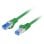 Netzwerkkabel Lanberg PCF6A-10CC Cat6a S/FTP 5 m grün