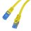 Cable de red Lanberg PCF6A-10CC Cat6a S/FTP 0,25 m Amarillo