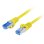 Cable de red Lanberg PCF6A-10CC Cat6a S/FTP 1 m Amarillo