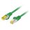 Cavo di rete Lanberg PCF6A-10CU Cat6a S/FTP 0,5 m verde