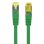 Cavo di rete Lanberg PCF6A-10CU Cat6a S/FTP 0,5 m verde