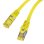 Cavo di rete Lanberg PCF6A-10CU Cat6a S/FTP 0,5 m Giallo