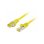 Cavo di rete Lanberg PCF6A-10CU Cat6a S/FTP 0,5 m Giallo