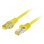 Cavo di rete Lanberg PCF6A-10CU Cat6a S/FTP 0,5 m Giallo