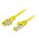 Cavo di rete Lanberg PCF6A-10CU Cat6a S/FTP 0,5 m Giallo