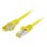 Cavo di rete Lanberg PCF6A-10CU Cat6a S/FTP 0,5 m Giallo