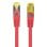 Cavo di rete Lanberg PCF6A-10CU Cat6a S/FTP 1 m rosso