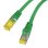 Netzwerkkabel Lanberg PCF6A-10CU Cat6a S/FTP 1 m grün
