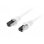 Cable de red Lanberg Cat8.1 S/FTP 0,5 m Blanco
