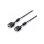 Kabel VGA EQUIP 1 m Schwarz Stecker Männlich