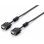 Kabel VGA EQUIP 1 m Schwarz Stecker Männlich
