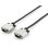 Cable VGA Equip 20 m Macho-Macho Negro Plata