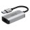 Scheda di Rete IGGUAL Adattatore USB-A 3.0 a RJ45 Gigabit 1000 Mbit/s Argento