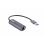 Scheda di Rete IGGUAL Adattatore USB-A 3.0 a RJ45 Gigabit 1000 Mbit/s Argento