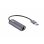 Scheda di Rete IGGUAL Adattatore USB-A 3.0 a RJ45 Gigabit 1000 Mbit/s Argento