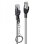 Netwerkkabel Lindy Cat6a 1,5 m S/FTP grijs