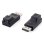 Adaptador DisplayPort a Mini DisplayPort EQUIP Macho-Hembra Negro