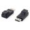 Adaptador DisplayPort a Mini DisplayPort EQUIP Macho-Hembra Negro