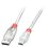 Cable USB Lindy 2 m USB A a Mini-USB B USB 2.0 Transparente