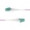 Cable de Fibra Óptica Multimodo OM4 LC a LC 3m Violeta Érica StarTech.com