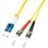 Cable de fibra óptica Lindy LC/ST 2 metros single-mode 9/125 µm
