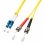 Cable de fibra óptica Lindy LC/ST 2 metros single-mode 9/125 µm