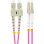 Cable de fibra óptica Lanberg FO-LUSU-MD41-0020-VT 2 m LC/SC OM4