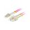 Cable de fibra óptica Lanberg FO-LUSU-MD41-0020-VT 2 m LC/SC OM4