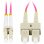 Cable de fibra óptica Lanberg FO-LUSU-MD41-0020-VT 2 m LC/SC OM4