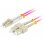 Cable de fibra óptica Lanberg FO-LUSU-MD41-0020-VT 2 m LC/SC OM4
