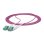 Cable de Fibra Óptica Multimodo OM4 LC a LC UPC 30m Violeta Érica StarTech.com
