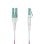 Cable de Fibra Óptica Multimodo OM4 LC a LC 40m Violeta Érica StarTech.com