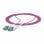 Cable de Fibra Óptica Multimodo OM4 LC a LC 40m Violeta Érica StarTech.com