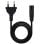 Cable d'alimentation Nanocable Forme 8 3m Noir CEE7/16 à C7