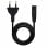 Cable d'alimentation Nanocable Forme 8 3m Noir CEE7/16 à C7