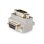 Adaptador de cable serie DB9 a DB9 en ángulo derecho StarTech.com Macho a Hembra Gris