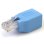 Rollover-Adapter für Cisco-Konsole mit RJ45-Ethernet-Kabel StarTech.com M/H Blau