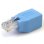 Rollover-Adapter für Cisco-Konsole mit RJ45-Ethernet-Kabel StarTech.com M/H Blau