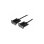 Cable Nulo Módem Serie RS232 DB9 Hembra a Hembra 1m StarTech.com Negro