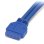 Cable para Montaje en Panel 2 Puertos USB 3.2 Gen1 StarTech.com 50cm Azul