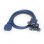 Cable para Montaje en Panel 2 Puertos USB 3.2 Gen1 StarTech.com 50cm Azul