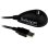 Cable d'extension USB 2.0 StarTech.com 1,5 m mâle vers femelle pour bureau noir